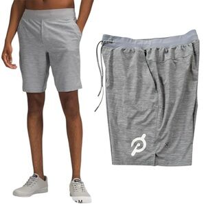 Lululemon Peloton T.H.E. Short 9" with Nulux Liner Gray Heather Size M
